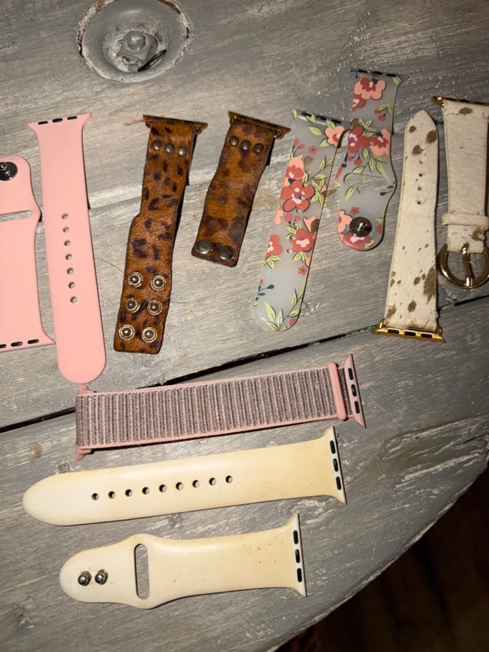 Apple Watch Bands - Pink, Floral, Tan, Leopard, Cream